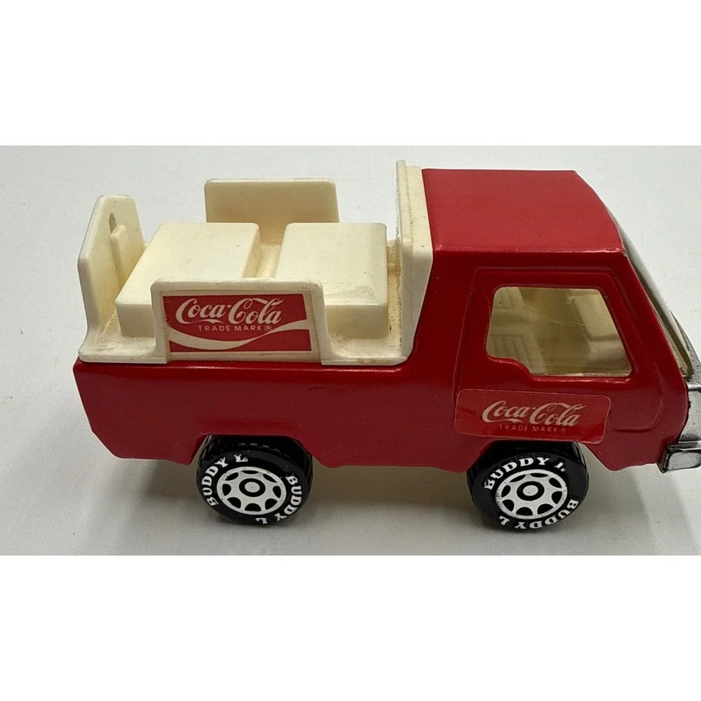 1982 Buddy L Coca-Cola Delivery Truck Vintage Red Toy Macau